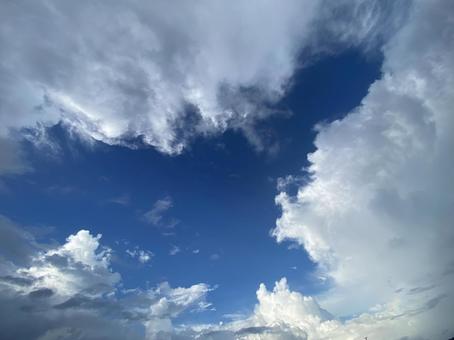 夏の雲 夏の雲の写真