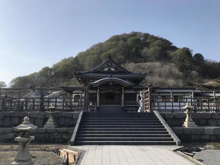 恐山3 恐山菩提寺,日本三大霊場,寺社仏閣の写真素材