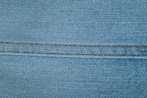 ジーンズのダブルステッチが入ったデニム ジーンズのダブルステッチが入ったデニム デニム,ステッチ,縫い目の写真素材