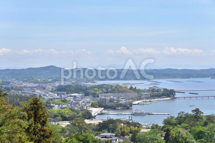 松島展望台からの景色　７ 松島展望台,松島海岸,松島の写真素材