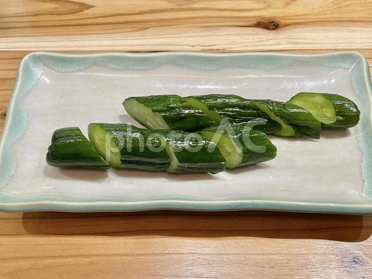 きゅうりの漬け物 漬け物,漬物,きゅうりの写真素材