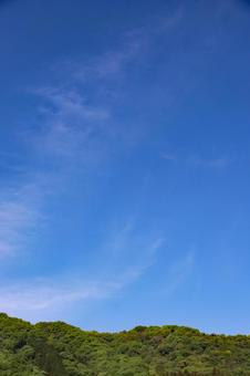 5月さわやかな空の写真