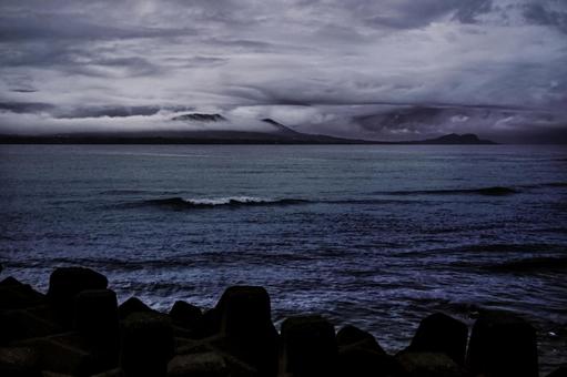 Photo, cloudy, breaking dawn, morning, 