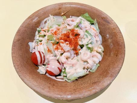 小エビのサラダ 小エビのサラダ 小エビのサラダ,サラダ,前菜の写真素材