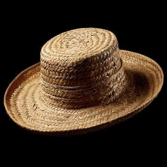 かっこいい麦わら帽子の写真