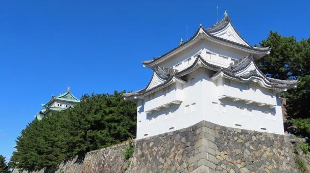 名古屋城　本丸　西南隅櫓　天守 名古屋城,尾張徳川家,御三家の写真素材