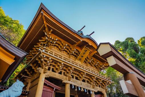 【熊本】健軍神社 2025 健軍神社,健軍,熊本の写真素材