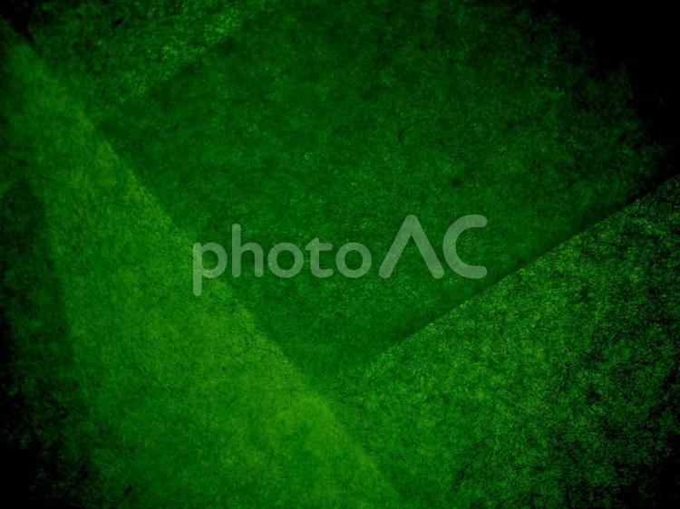 和紙　重ねた濃い暗めのグリーン 和紙,紙,背景の写真素材