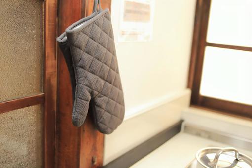 Photo, kitchen, pot holders, pot, 
