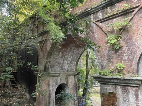 水路閣 水路閣,琵琶湖疎水,疎水の写真素材