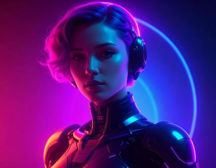 AIロボット女性 AIロボット女性の写真