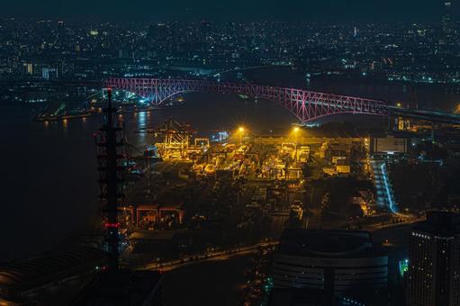 都市夜景 都市夜景の写真