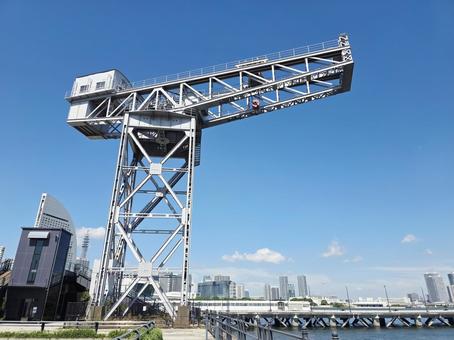 風景　横浜　ハンマーヘッド 風景,街並み,神奈川の写真素材