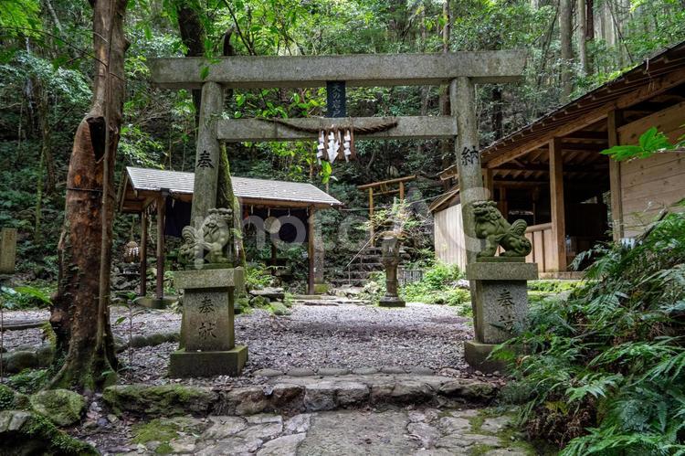 三重　天の岩戸　上社 天の岩戸,恵利原の水穴,大沢の水穴の写真素材