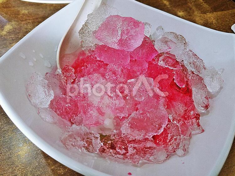 インドネシアのデザート１ デザート,インドネシア,かき氷の写真素材