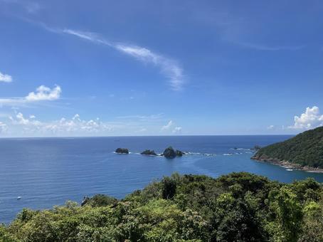 丸木崎展望所 丸木崎展望所 丸木崎展望所,南さつま市,坊津町の写真素材