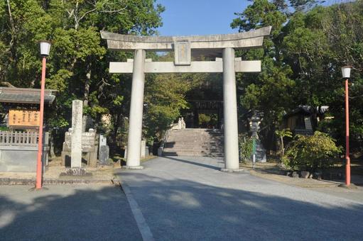 鳥居 鳥居 鳥居,緑,木の写真素材