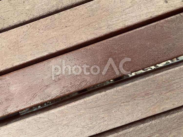 公園の木製ベンチ表面テクスチャ 公園,木製,ベンチの写真素材