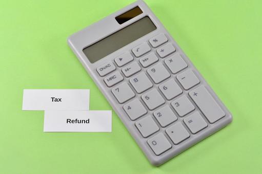 taxとrefundで還付金のイメージ taxとrefundで還付金のイメージの写真