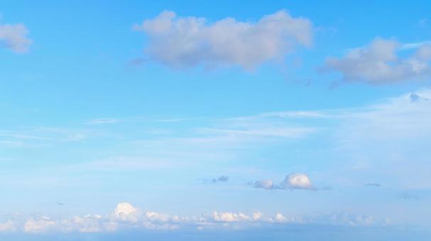 美しい空の背景素材 美しい空の背景素材の写真