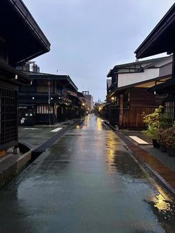 高山の町並み 高山の町並み 風景,町並み,高山の写真素材