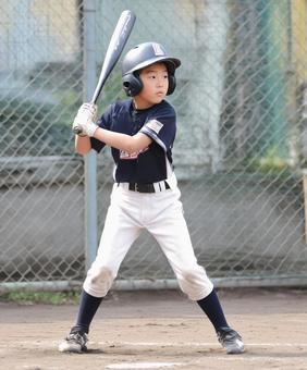 少年と野球 少年と野球の写真
