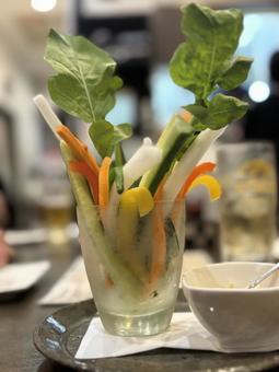 バーニャカウダー バーニャカウダー イタリアン,野菜,郷土料理の写真素材