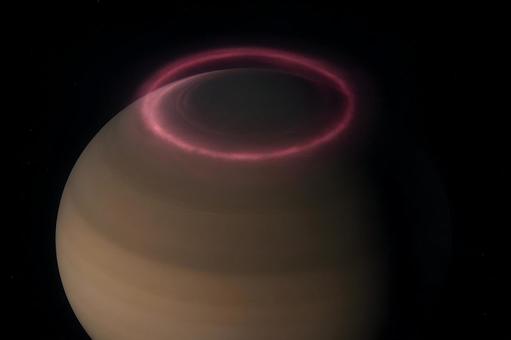 極域オーロラ帯 極域オーロラ帯の写真