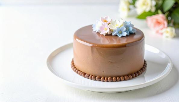 チョコレートケーキ チョコレートケーキの写真