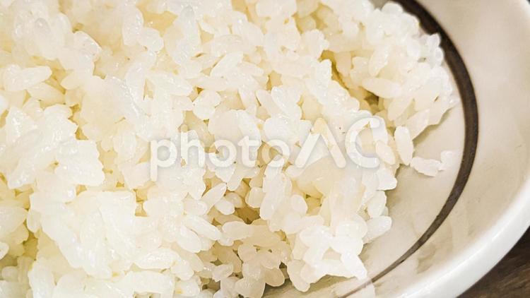 茶碗に盛られたごはん ご飯,米,米飯の写真素材
