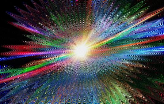 Photo, background material, concentrated light, colorful, 