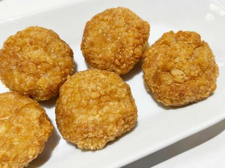 プラントベースのからあげ 唐揚げ,プラントベース,ミートの写真素材