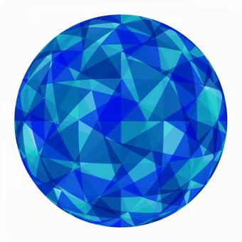 Geometric pattern sphere, geometric pattern, blue, earth, JPG