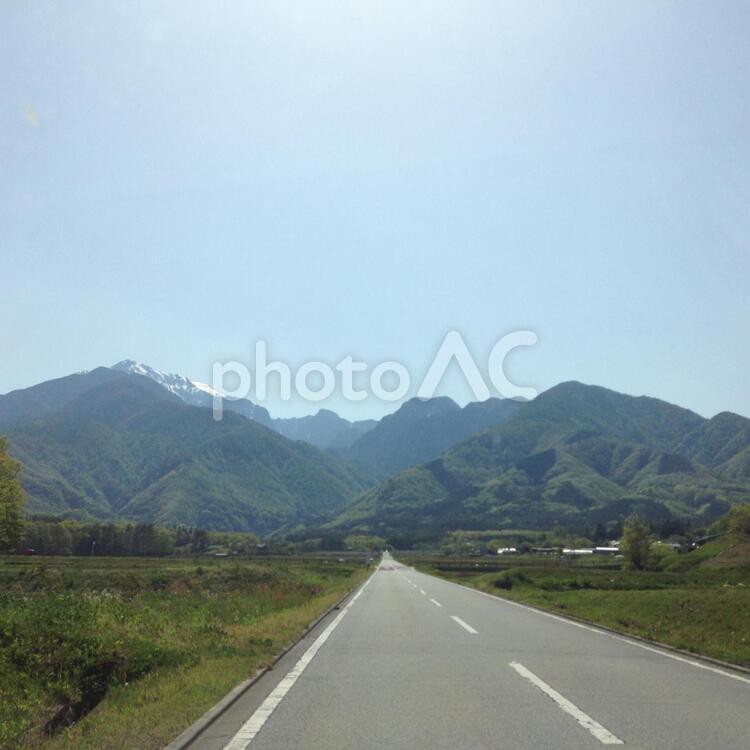 北杜市の風景 山梨県,北杜市,美しいの写真素材