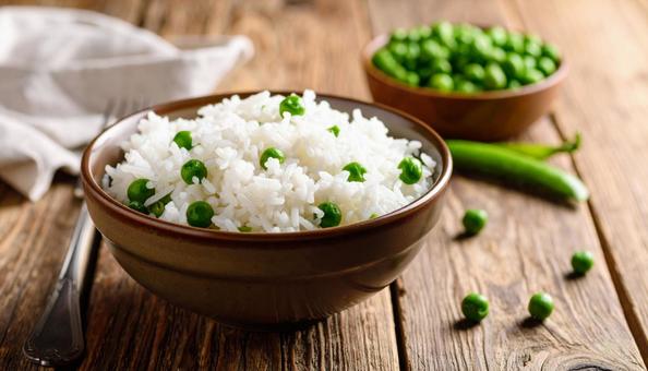 豆ごはん 豆ごはんの写真