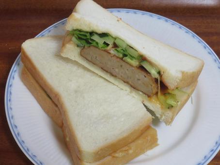 Photo, sandwich, breakfast, lunch, 