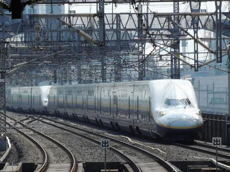 Ｅ4系MAX　大宮にて 新幹線,e４系,maxの写真素材
