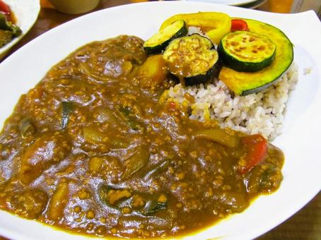 手作りキーマカレー 手作りキーマカレーの写真