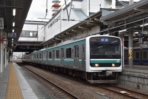 E501系K754編成水戸にて E501系K754編成水戸にての写真