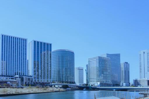 高層ビル　オフィス街 ビル,ビジネス,仕事の写真素材