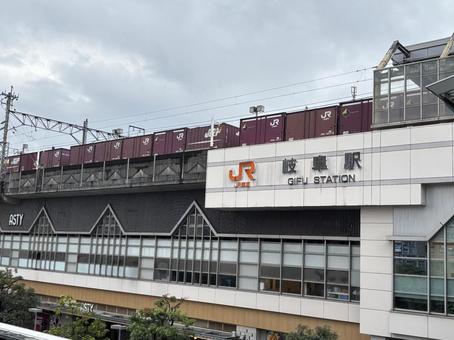 JR岐阜駅 風景 JR岐阜駅 風景 jr岐阜駅,風景,岐阜駅の写真素材