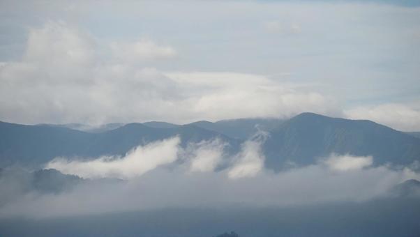 山と雲 山と雲の写真