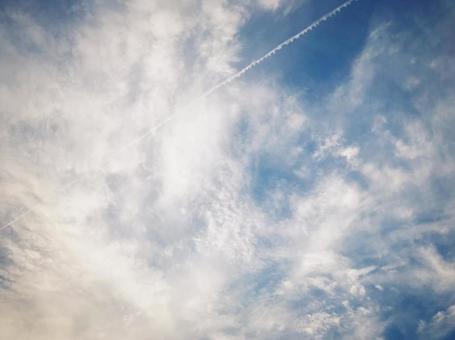 グラデーションの空 グラデーションの空の写真