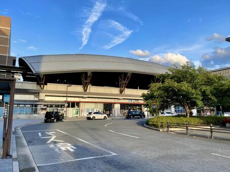 二条駅前 二条駅,二条,嵯峨野線の写真素材