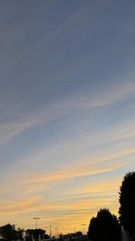 夕焼け空 夕焼け空の写真