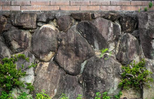住宅の石積み外壁 住宅の石積み外壁 石垣,石積み,壁の写真素材