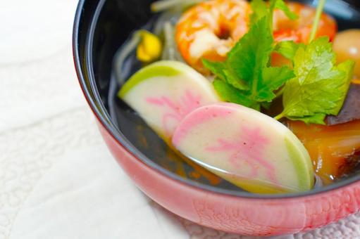 お正月のお雑煮 お正月のお雑煮 正月,お雑煮,縁起物の写真素材