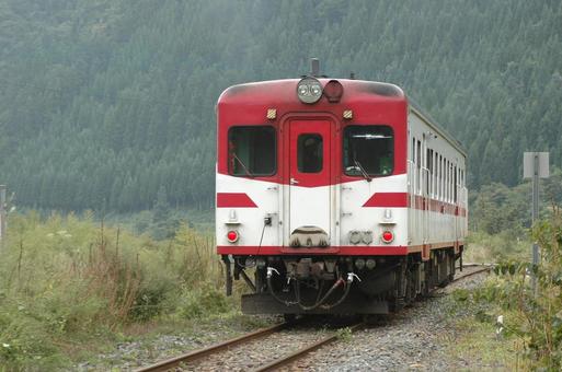 キハ52 キハ52 鉄道,電車,駅の写真素材