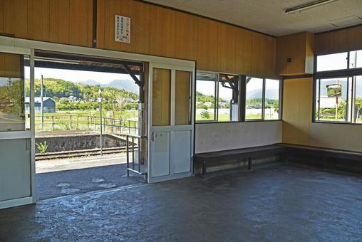 田舎の駅 因美線高野駅 田舎の駅 因美線高野駅の写真