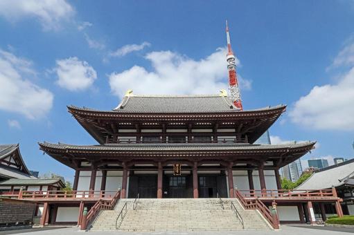 増上寺（港） 増上寺,浄土宗大本山,阿弥陀如来の写真素材
